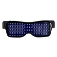 thumbnail image 1 of Pretty Comy DIY Magic Bluetooth Led Party Glasses Shield Luminous Glasses USB Charge Multi-lingual Quick Flash Led Bluetooth Light Glasses, 1 of 6