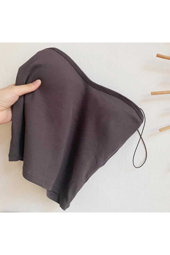 Girl's Beautiful Back Tube Top Chest Pad Without Steel Ring U-shaped Vest Sling Wild Comfortable Outside Wear Inside