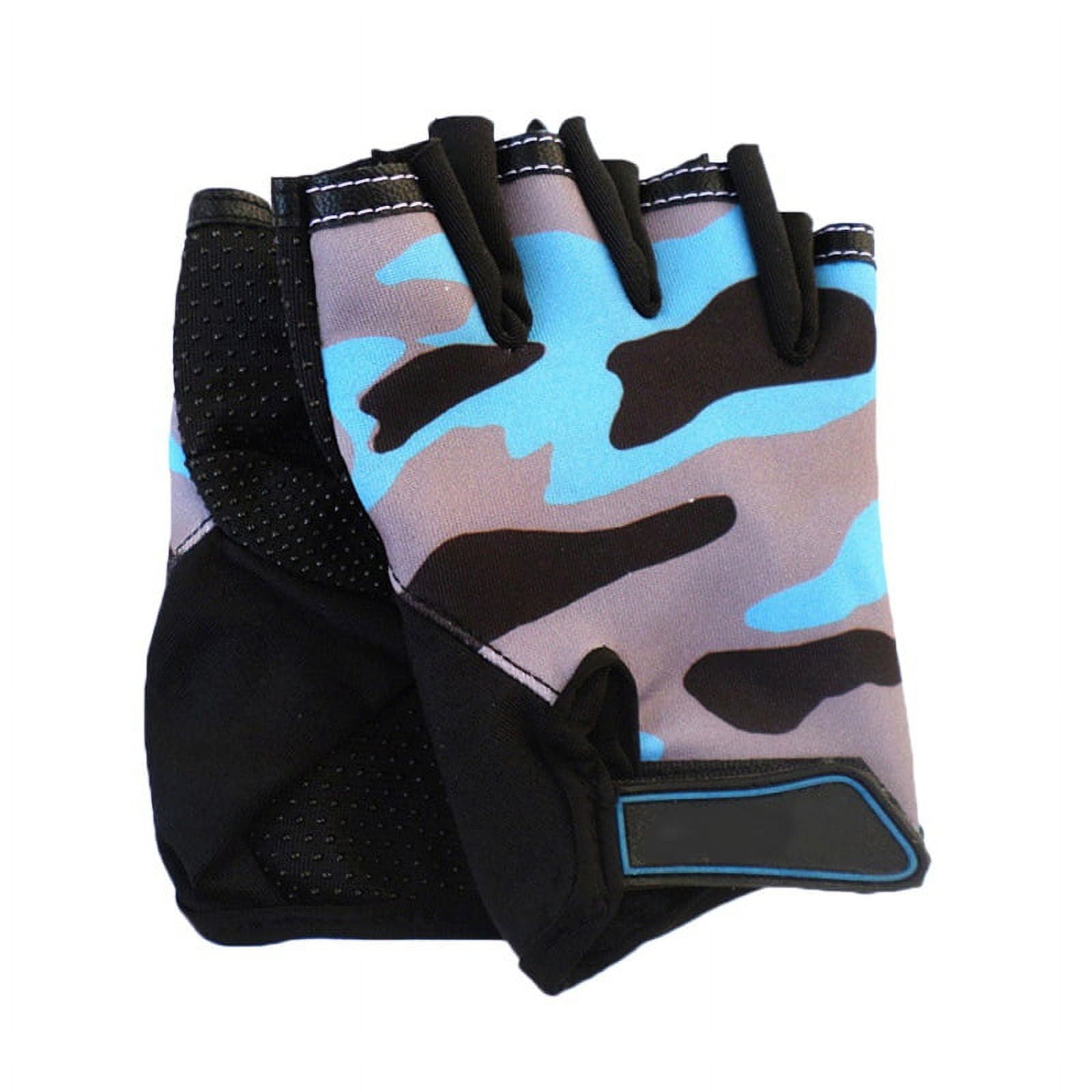 Pretty Comy Kids Cycling Gloves Gel Padding Bicycle Half Finger Pair