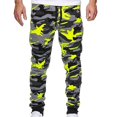 thumbnail image 1 of Pretty Comy Men's Stylish Comfy Camouflage Pattern Joggers With Pockets Pants, Slim-fit Drawstring Men's Bottom Clothing For Hiking Jogging Cycling Outdoor Fitness Workout Long Pants, 1 of 6