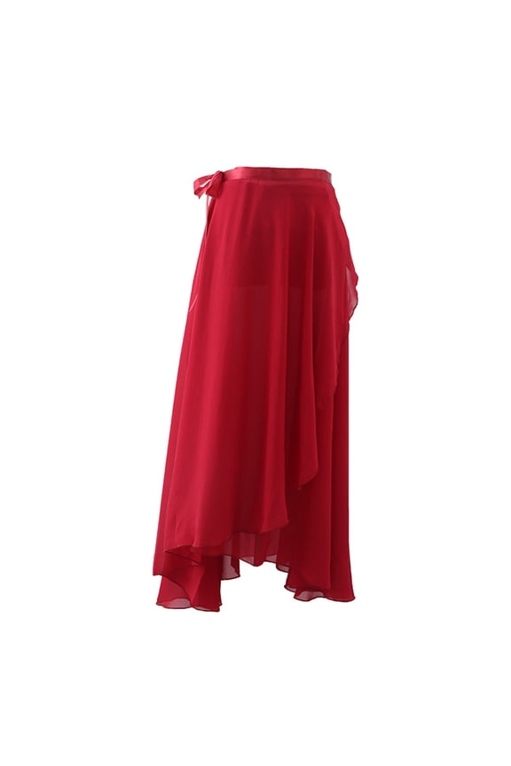 Sarong Dance Practice Clothes Adult Female Long Half Body Shape Yoga Skirt Belly Tie Dance Skirt