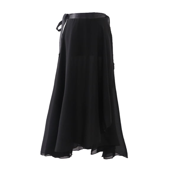 Pretty Comy Sarong Dance Practice Clothes Adult Female Long Half Body Shape Yoga Skirt Belly Tie Dance Skirt