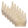 thumbnail image 1 of Pretty Comy Sports Bras for Women - 6 Pack/Size S to 6XL, 1 of 10