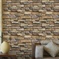 thumbnail image 1 of Pretty Comy Wall Paper Brick Waterproof Wall Papers 3D Imitation Rock Stone Vinyl Wallpaper Self-Adhesive PVC Wallpaper Peel and Stick, 1 of 6