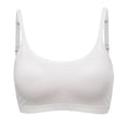thumbnail image 1 of Pretty Comy Women's Spaghetti Strap Cotton Pullover Sports Bra, 1 of 7