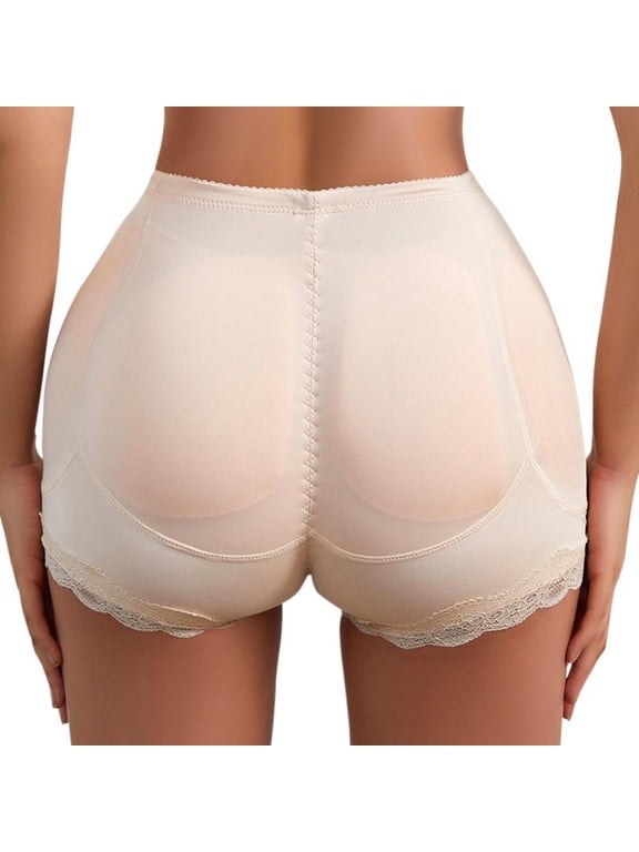 Womens Butt Lifter Panties Seamless Padded Underwear Hip Enhancer Tummy Control Butt Lifting Shapewear S-6XL