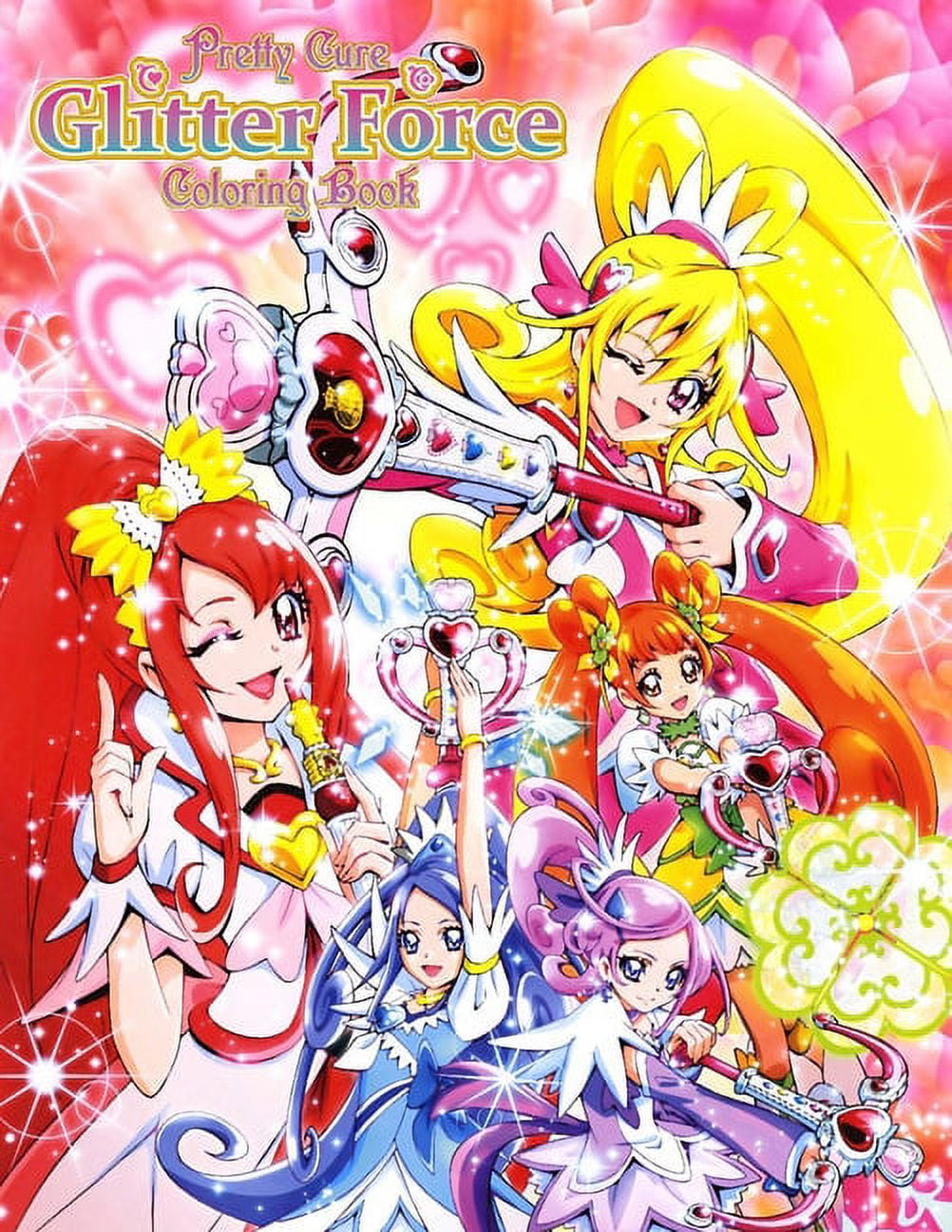 Glitter Force Coloring Book: Lots Beautiful Illustrations Of Glitter Force,  50+ Coloring Pages For All Age Relaxation And Stress Relief: Andreya, Alex:  9798514368570: : Books