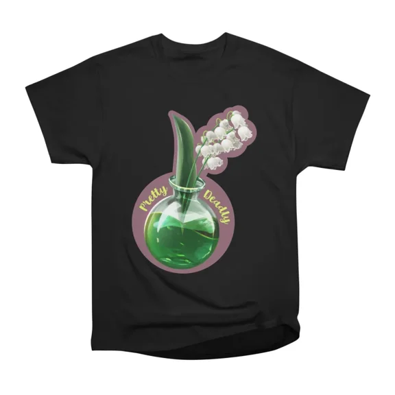 Pretty Deadly Lily of the Valley Poisonous Flower T-Shirt Tee Gift For Him Merch For Her A
