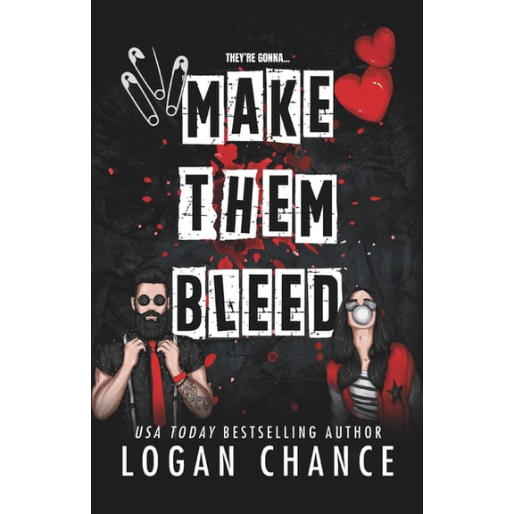 Pretty Deadly Things Make Them Bleed: A Dark Masked Romcom, Book 1, (Paperback)
