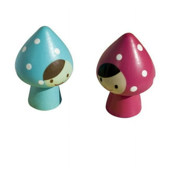 Pretty Doll-1 - Refrigerator Magnets - Animal Magnets (Set of 2)