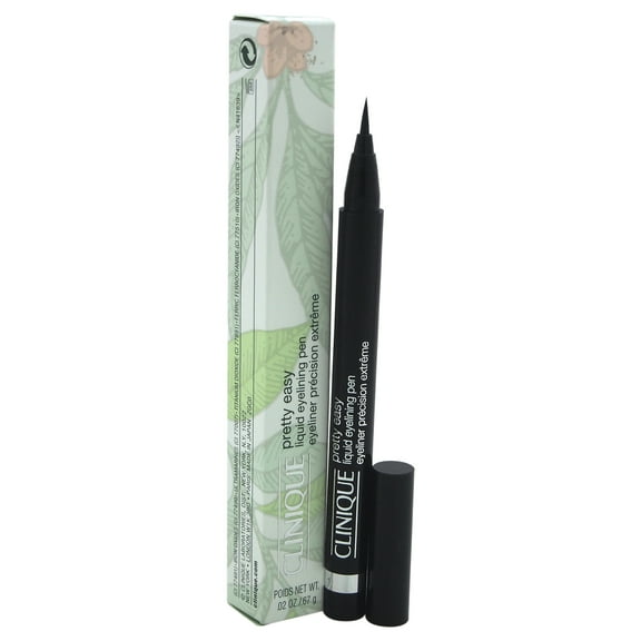 Pretty Easy Liquid Eyelining Pen # 1 Black by Clinique for Women - 0.02 oz Eyeliner