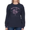 thumbnail image 1 of Pretty Fabulous Live Love Laugh Sweatshirt Women -Image by Shutterstock, Female 5X-Large, 1 of 4