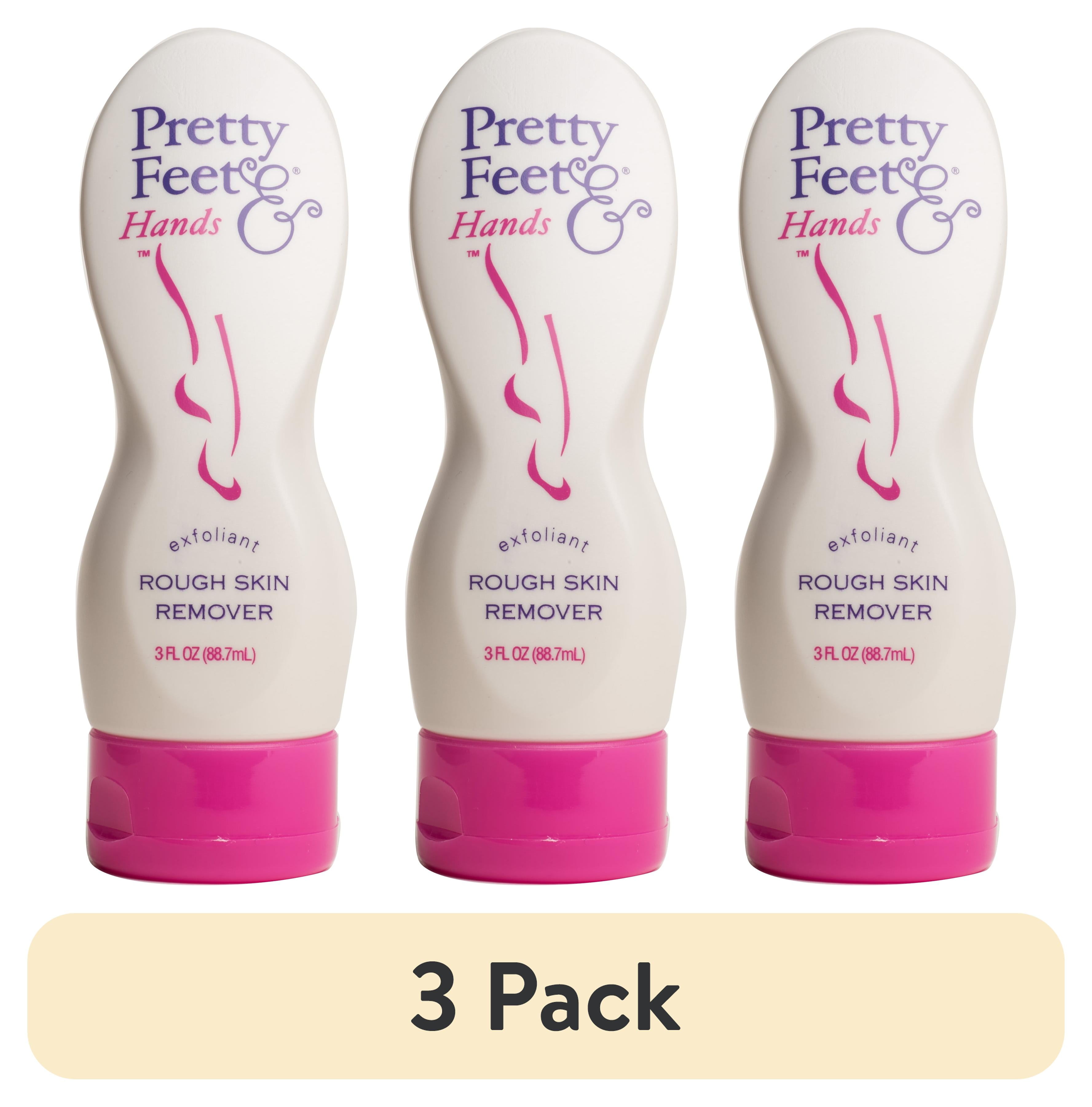 Pretty Feet And Hands Blue Bottle (3 pack) Pretty Feet & Hands Rough Skin Remover, 3 fl oz - Walmart.com