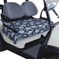 thumbnail image 1 of Pretty Floral Golf Cart Front Seat Protector 51" x 31" Towel Style Cover Universal Fit Microfiber Fabric, 1 of 8