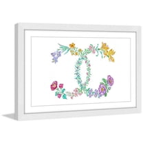 "Pretty Flowers" Framed Painting Print