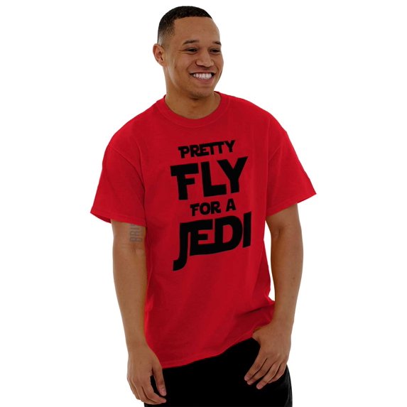 Pretty Fly For A Space Fighter Nerd Graphic T Shirt Men or Women Brisco Brands
