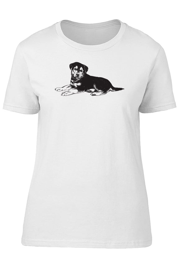 Pretty German Shepherd Puppy T-Shirt Men -Image by Shutterstock, Male Large