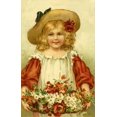 thumbnail image 1 of Pretty Girl With Flowers By Ellen Andrews Poster Print By Mary Evanspeter & Dawn Cope Collection, 1 of 4