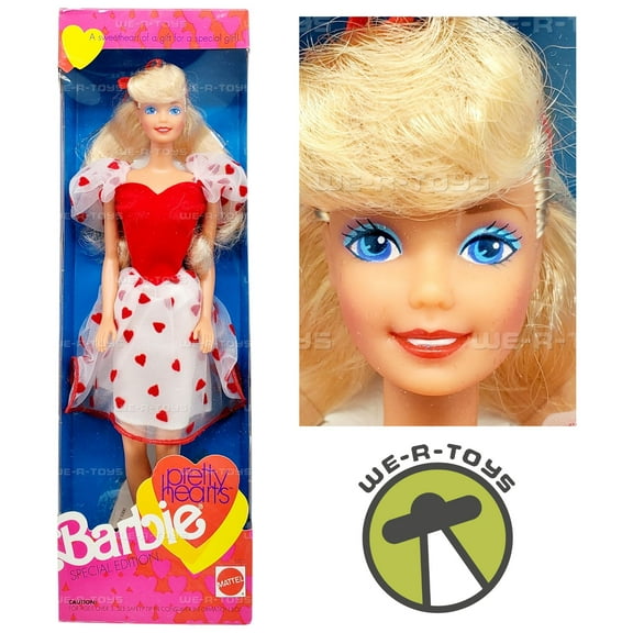 Pretty Hearts Barbie Special Edition Doll 1991 Mattel 2901