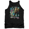 thumbnail image 1 of Pretty In Pink A Duckman Adult Tank Top Black, 1 of 1