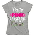 thumbnail image 1 of Pretty In Pink Dangerous In Camo - Cool Deer Hunting Hobby Women's Tee, 1 of 4