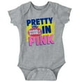 thumbnail image 1 of Pretty In Pink Dubble Bubble Logo Bodysuit Jumper Girls Infant Baby Brisco Brands 12M, 1 of 6