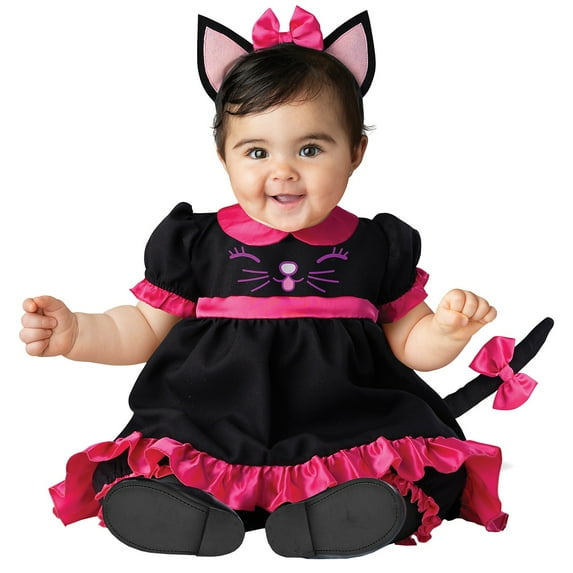 Pretty Kitty Cat Romper Baby Costume - Infant Small