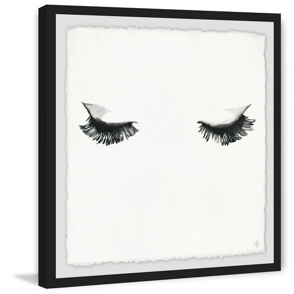 Pretty Lashes Framed Painting Print
