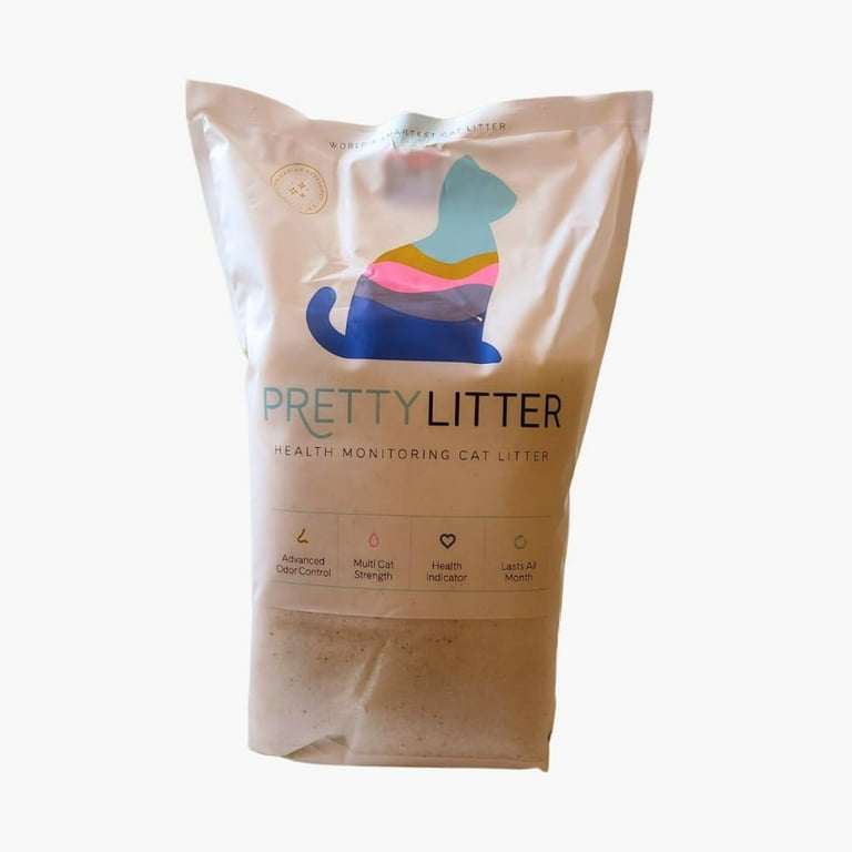 Pretty Litter Health Monitoring Cat Pet Litter (6 lbs pounds 
