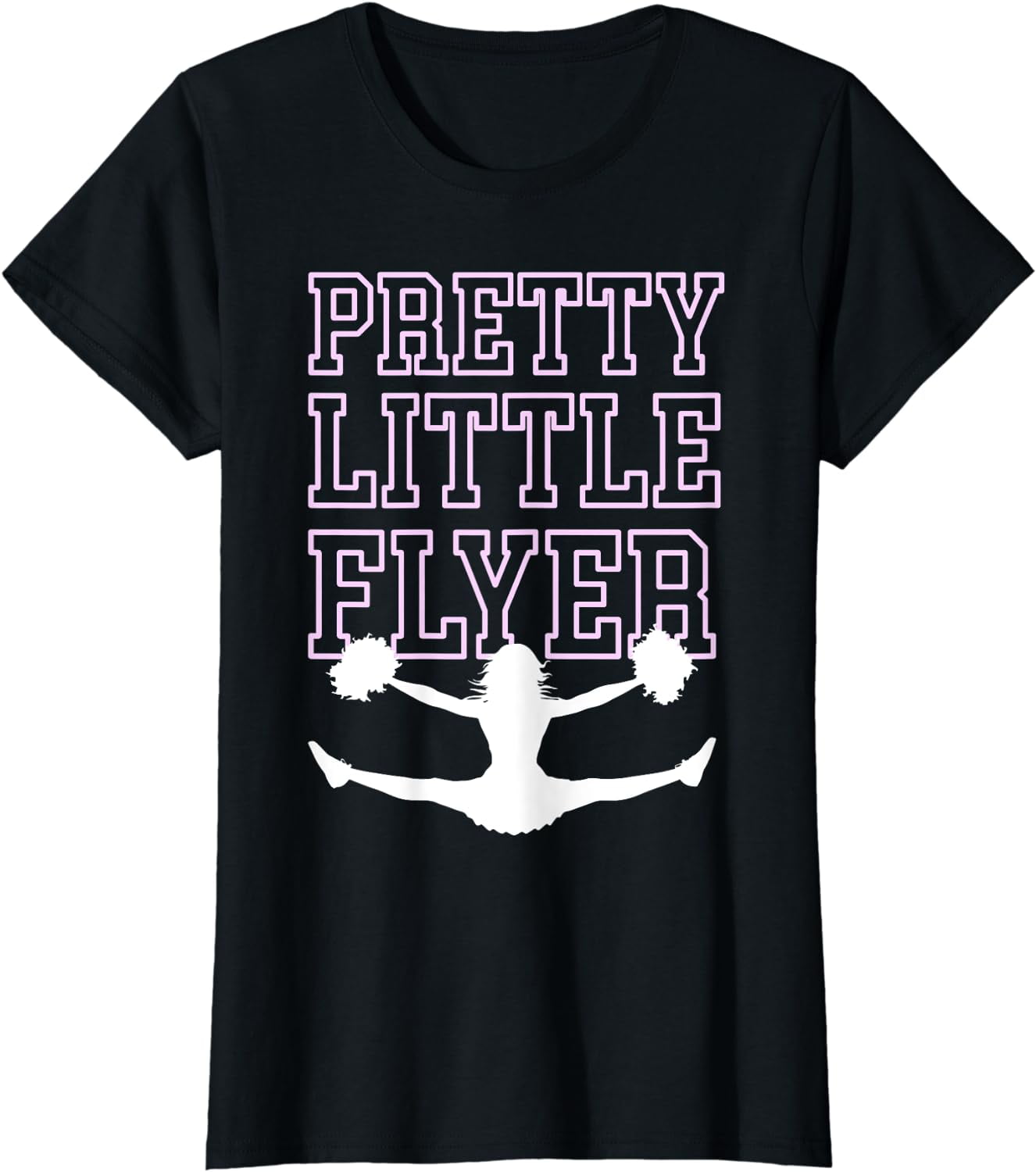 Pretty Little Flyer Cheerleader T Shirt Cheer Team Mom Gift - Walmart.com
