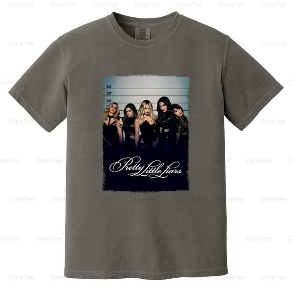 Pretty Little Liars White Mens Womens All Sizes TV Show PLL Comfort Color T-Shirt Unisex, up to 4XL