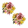 thumbnail image 1 of Pretty Little Lillies Bouquet with Burlap - Farm Direct Fresh Cut Flowers - 2 Pack, 1 of 5