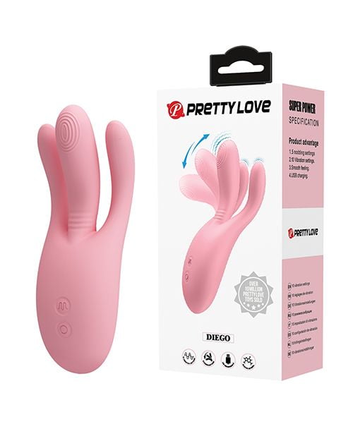 Pretty Love Diego Nodding G-Spot Vibrator, Pink - Walmart.com