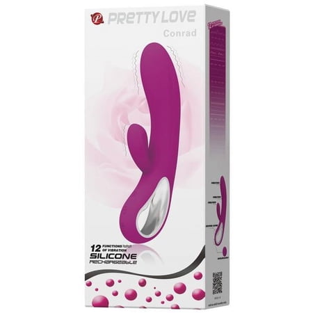 Pretty Love Elmer Rabbit Vibrator Silicone Purple