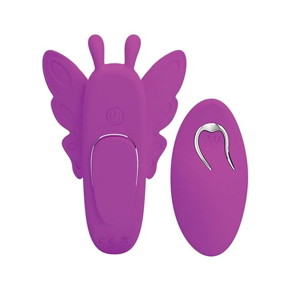 Pretty Love Romance Aileen Magnetic Butterfly Panty Vibe - Fuchsia