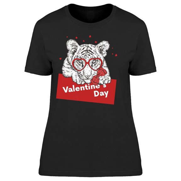 Pretty Lovely Tiger T-Shirt Women -Image by Shutterstock, Female x-Large