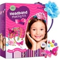thumbnail image 1 of Pretty Me - Headband Making Kit for Girls - DIY Hair Accessories Set - Arts & Crafts Gift for Ages 5-12 Year Old Girl, 1 of 9