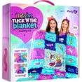 Pretty Me Unicorn Tuck N' Tie Fleece Blanket Making Kit No Sew DIY