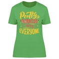 thumbnail image 1 of Pretty Much Hate Everyone T-Shirt Women -Image by Shutterstock, Female Medium, 1 of 2