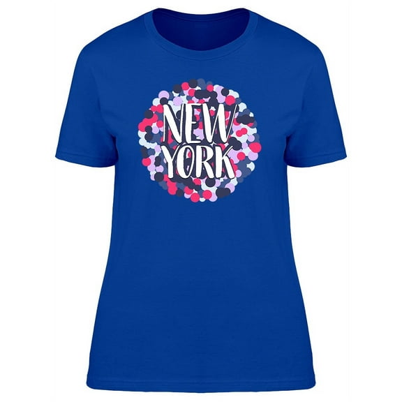 Pretty "New York" T-Shirt Women -Image by Shutterstock, Female Large