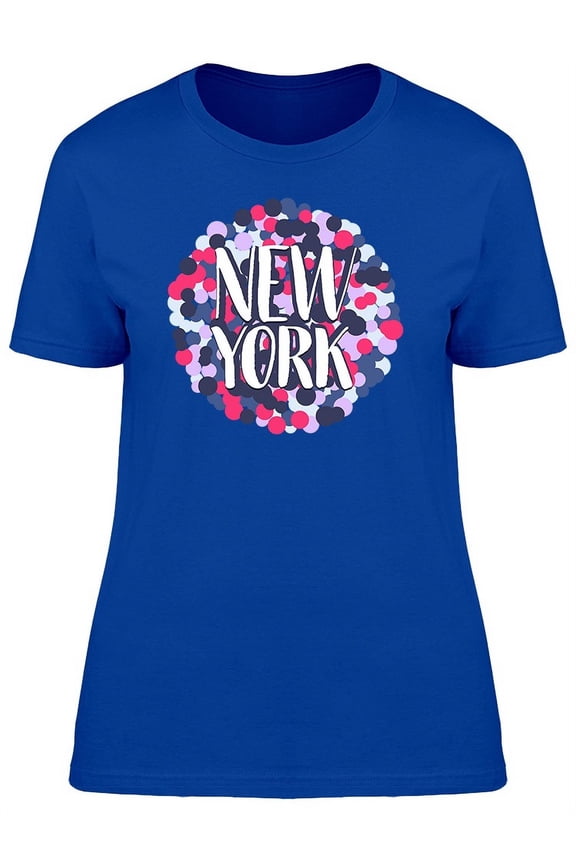 Pretty "New York" T-Shirt Women -Image by Shutterstock, Female Large