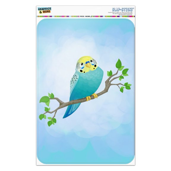 Pretty Parakeet Budgie Home Business Office Sign