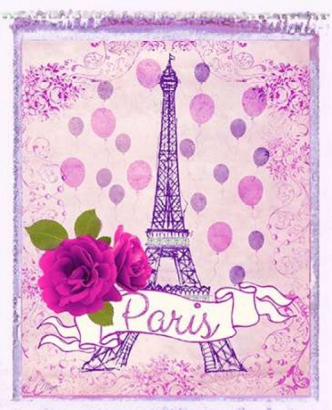 Pretty Paris Polaroid 1 Canvas Art - Miyo Amori (20 x 24)