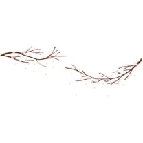 Pretty Perfect Art of a Cherry Blossom Tree Vinyl Wall Decal - Pink Sakura with Peaceful and Soothing Art Design for Wall Decoration - 11" x 28"