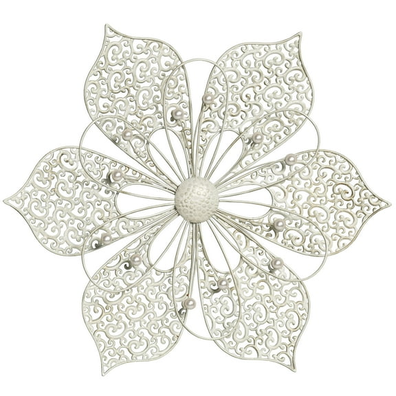 Pretty Petals Wall Art Ivory