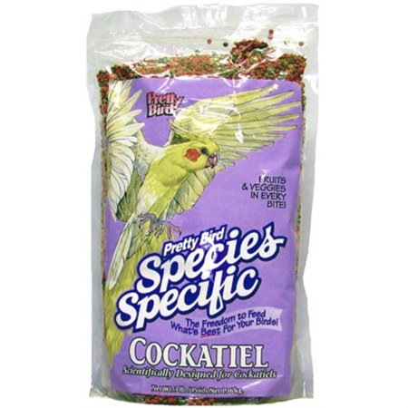 Pretty Pets Cockatiel Specific Extruded 14% Protein  10% Fat Bird Food