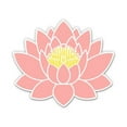 thumbnail image 1 of Pretty Pink Lotus Flower - 5" Vinyl Sticker - For Car Laptop I-Pad - Waterproof Decal, 1 of 1