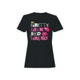thumbnail image 1 of Pretty Pink and Proud Lips Design Women's T-shirt, 1 of 3