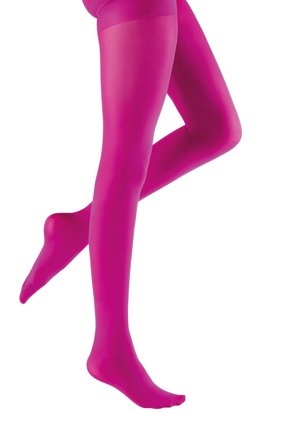 60D Opaque Tights One Size - PNAVJ8 (Raspberry, S/M)