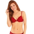 thumbnail image 1 of Pretty Polly Essentials Lola Lace Push Up Plunge Bra PDL005, 1 of 2